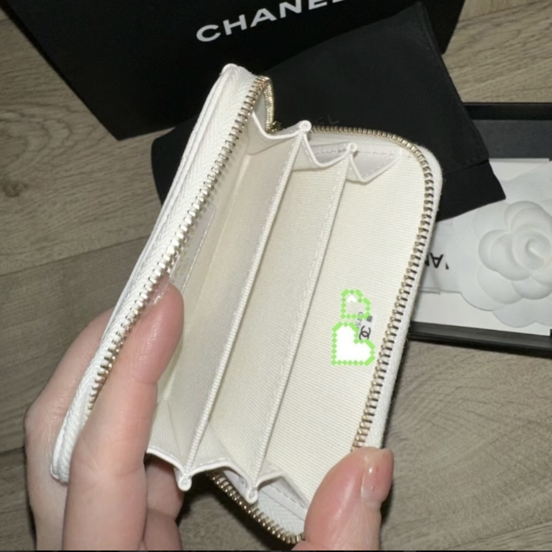【コンパクトで実用的！】 CHANEL ジップ コインパース